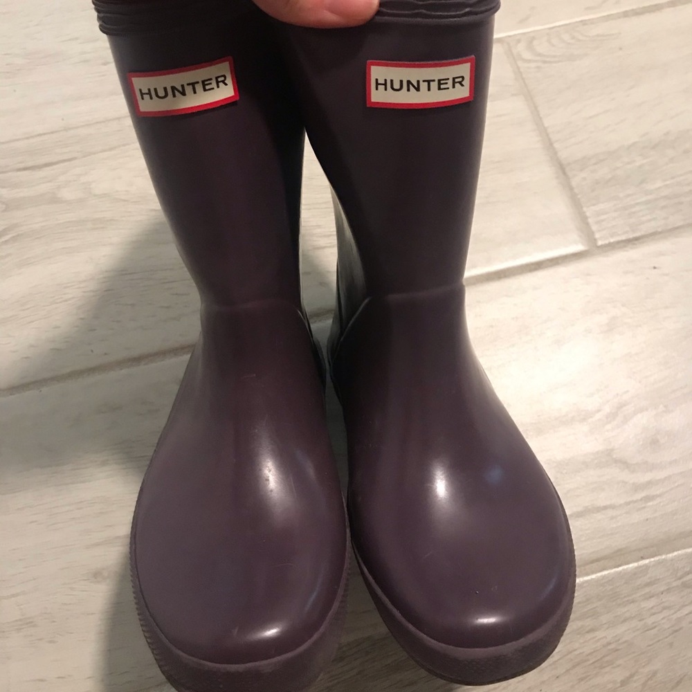 Kids size 2 Hunter boots